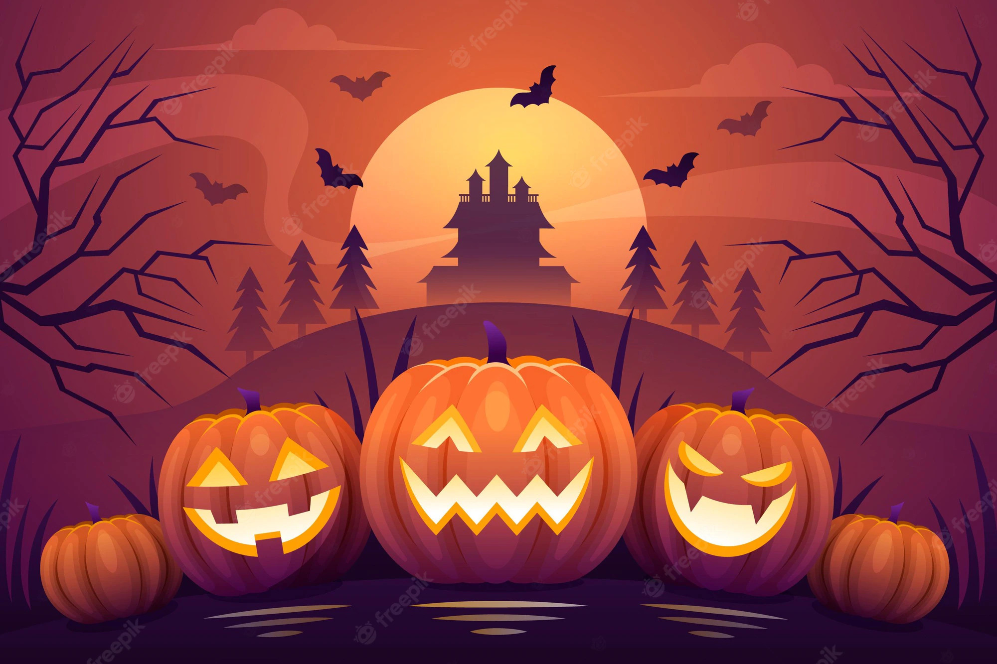 21 Halloween 2022 Virtual Meeting Backgrounds for Zoom & Teams Funny