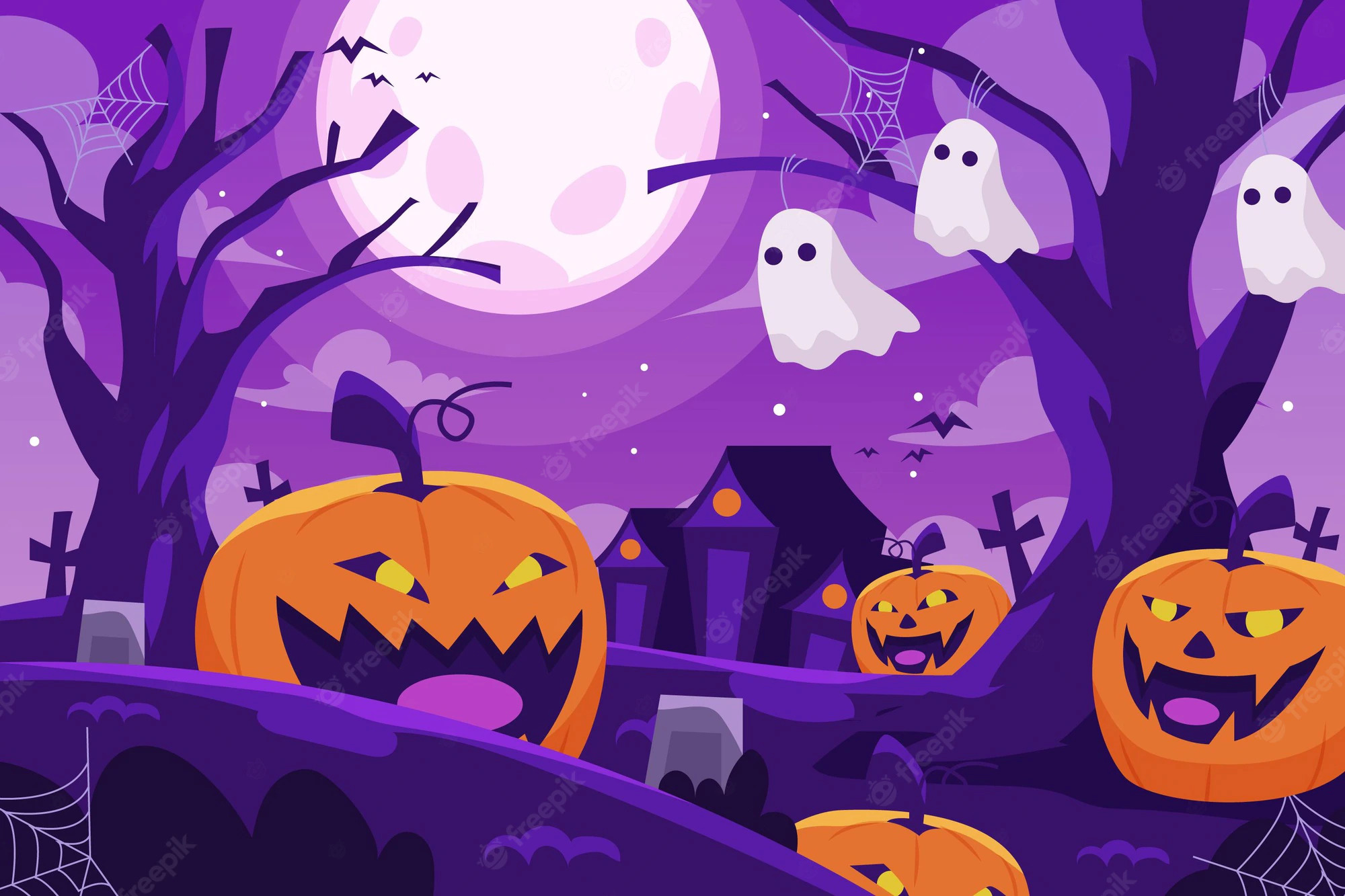 21 Halloween 2022 Virtual Meeting Backgrounds for Zoom & Teams Funny